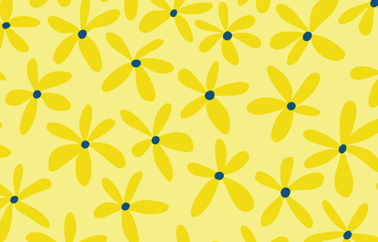 Preview: Notizbuch | Gelbe Blumen