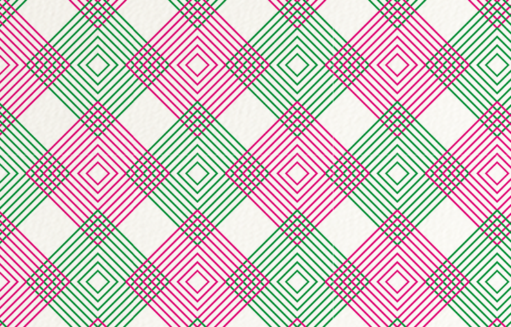 Notizbuch | Quadrate in Pink