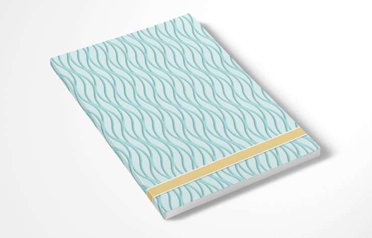 Notizbuch | 3D | Türkis