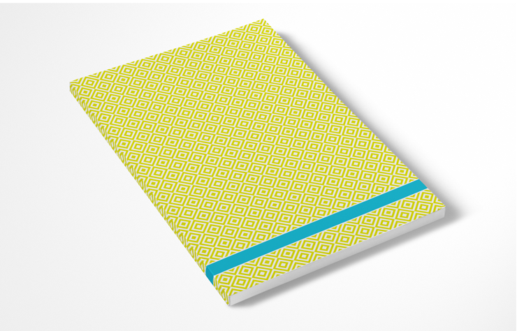 Notizbuch | Quadrate Lemon