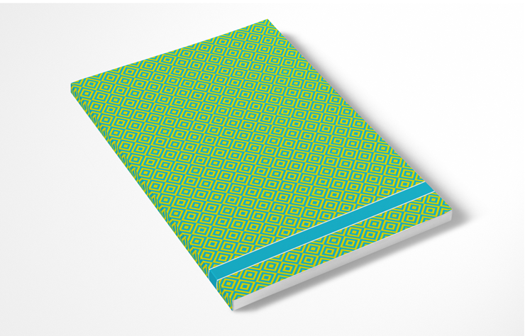 Notizbuch | Quadrate Lemon